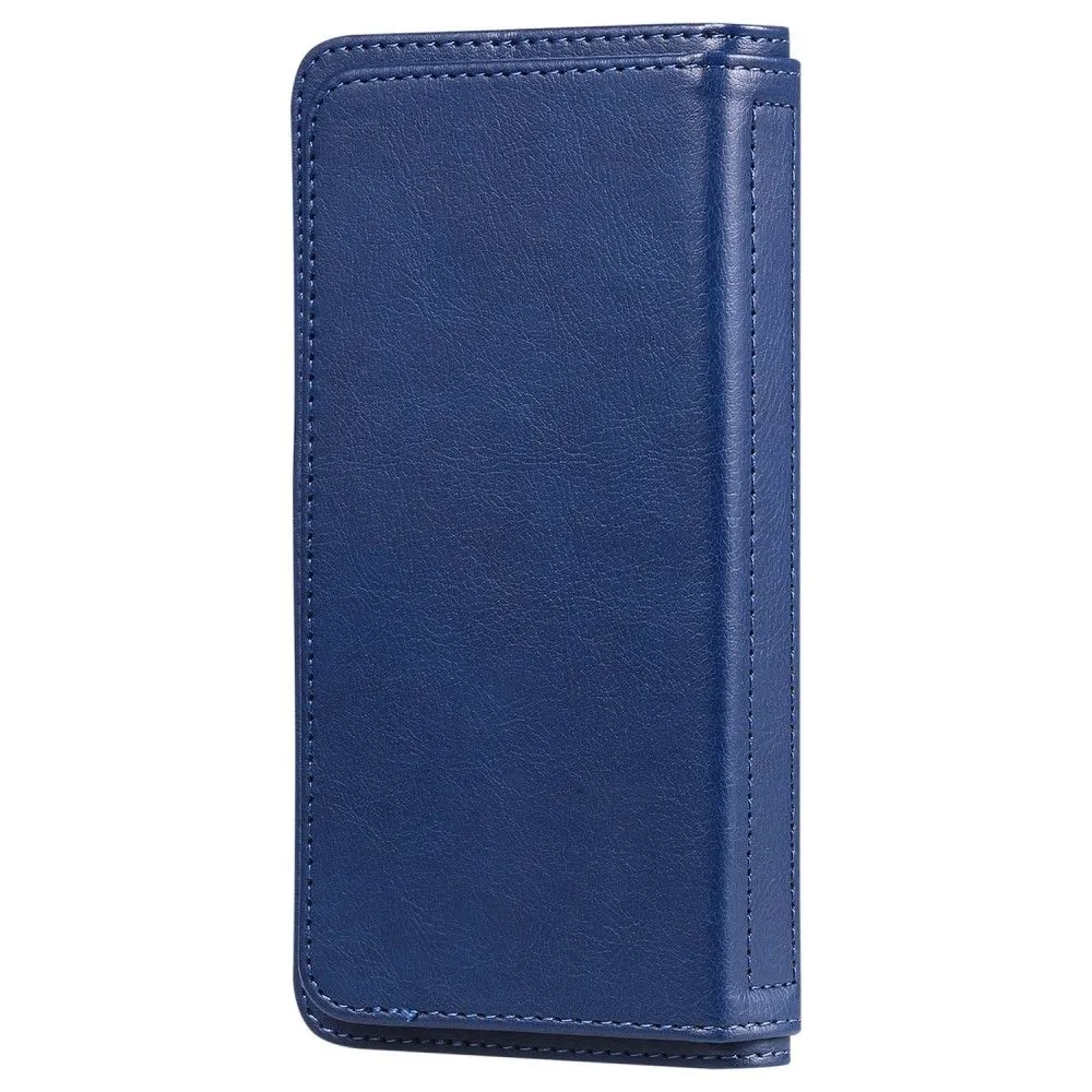 10-slot wallet case for Xiaomi 12 Pro - Dark Blue