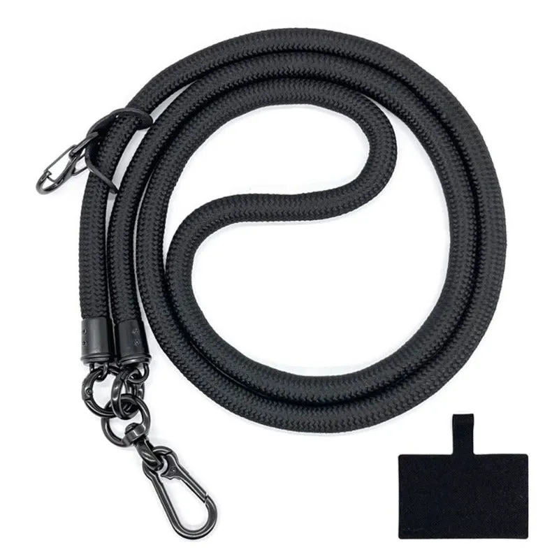 10MM Universal Crossbody Phone Lanyards With Patch