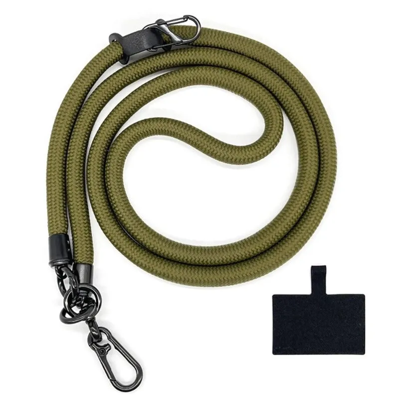 10MM Universal Crossbody Phone Lanyards With Patch