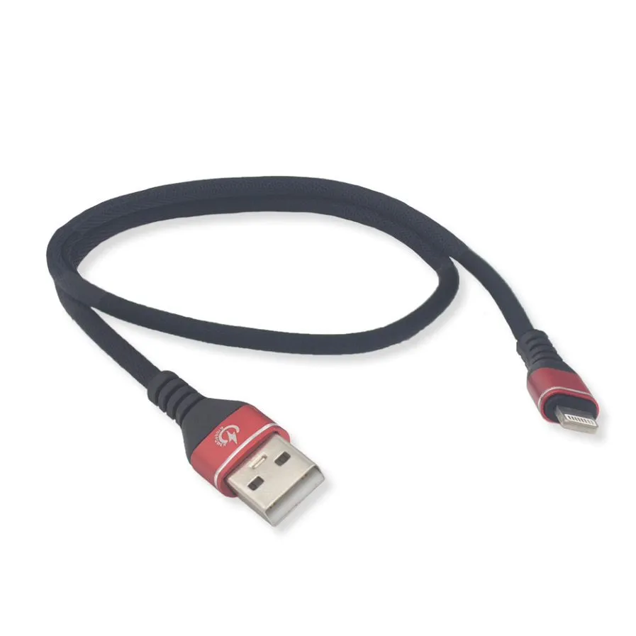 12" Phone Charging and Data Cable Male USB to Male Lightning