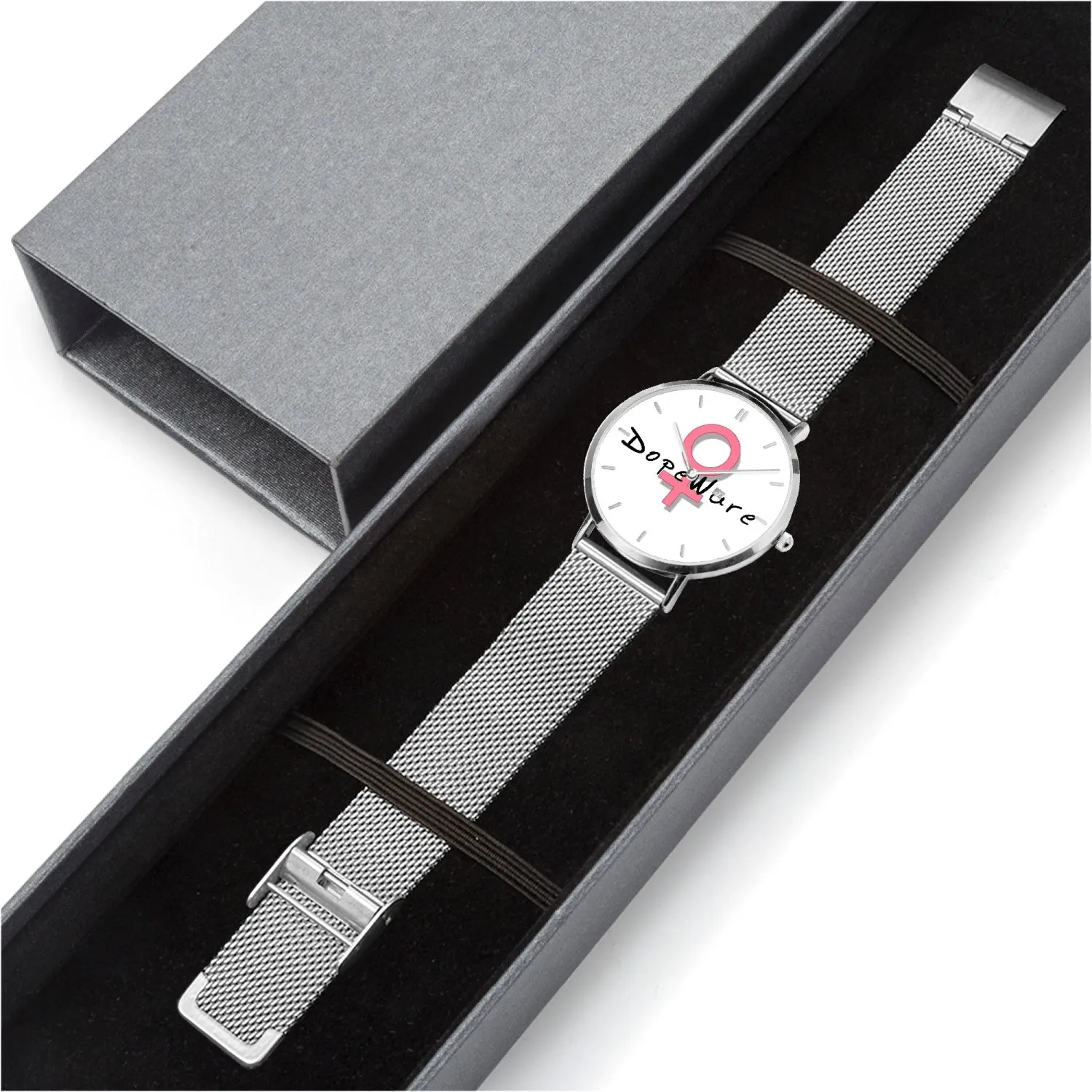 168. Stainless Steel Perpetual Calendar Quartz Watch (With Indicators)