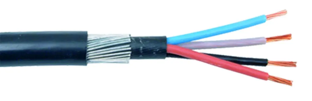 185mm x 4 CORE ARMOURED CABLE /M