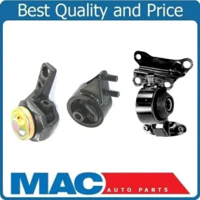 1992-1994 Mazda MX-3 1.8L A/T or M/T Engine and Transmission Mounts 3pc Kit