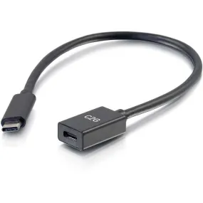 1Ft Usb-C To C 3.1 (Gen 2) Male To Female Extension Cable (10Gbps)