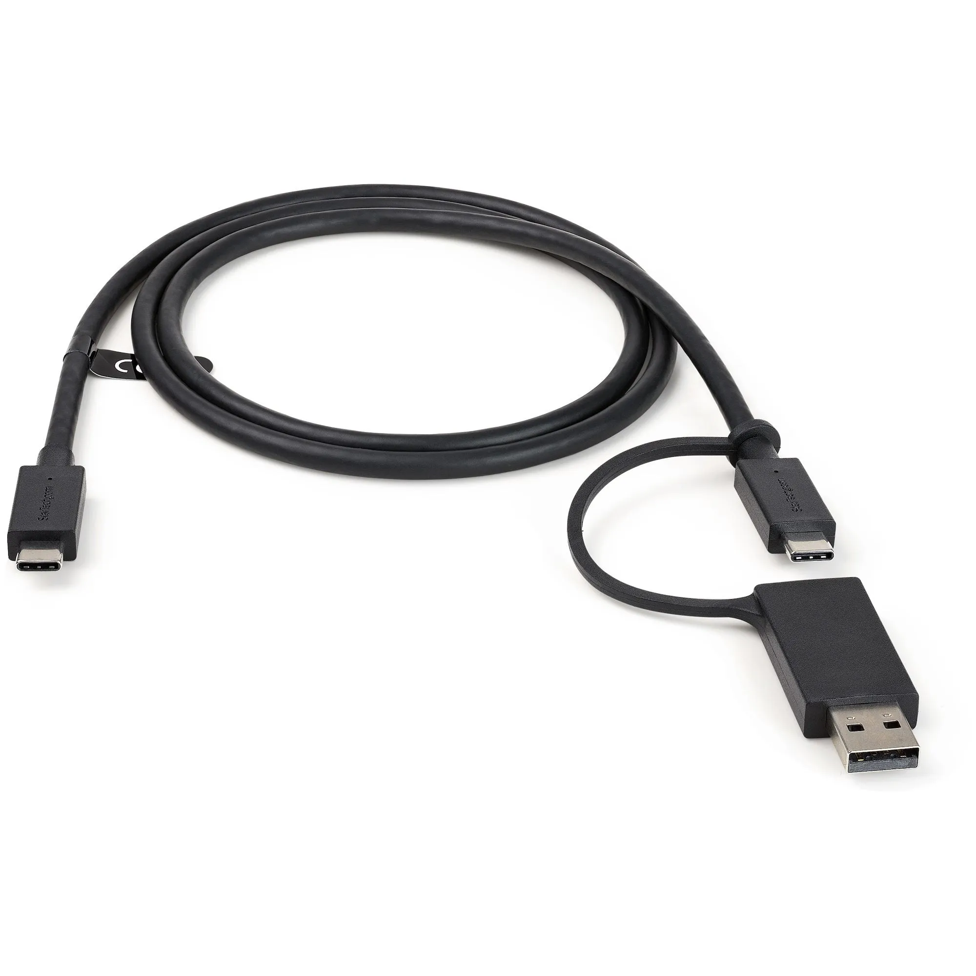 1M Usb C Cable W/ Usb A Dongle