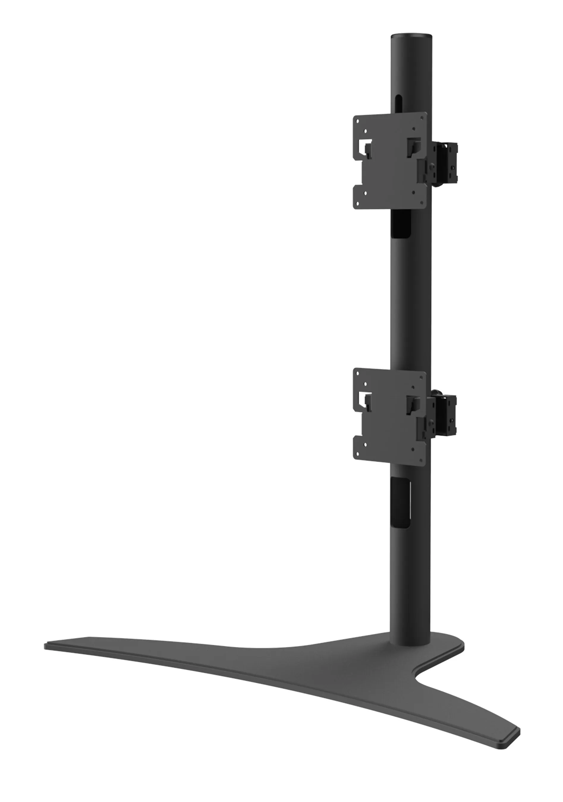 1x2 Freestanding Desktop Stand for 24" to 49" Ultra-Wide Curved Monitors