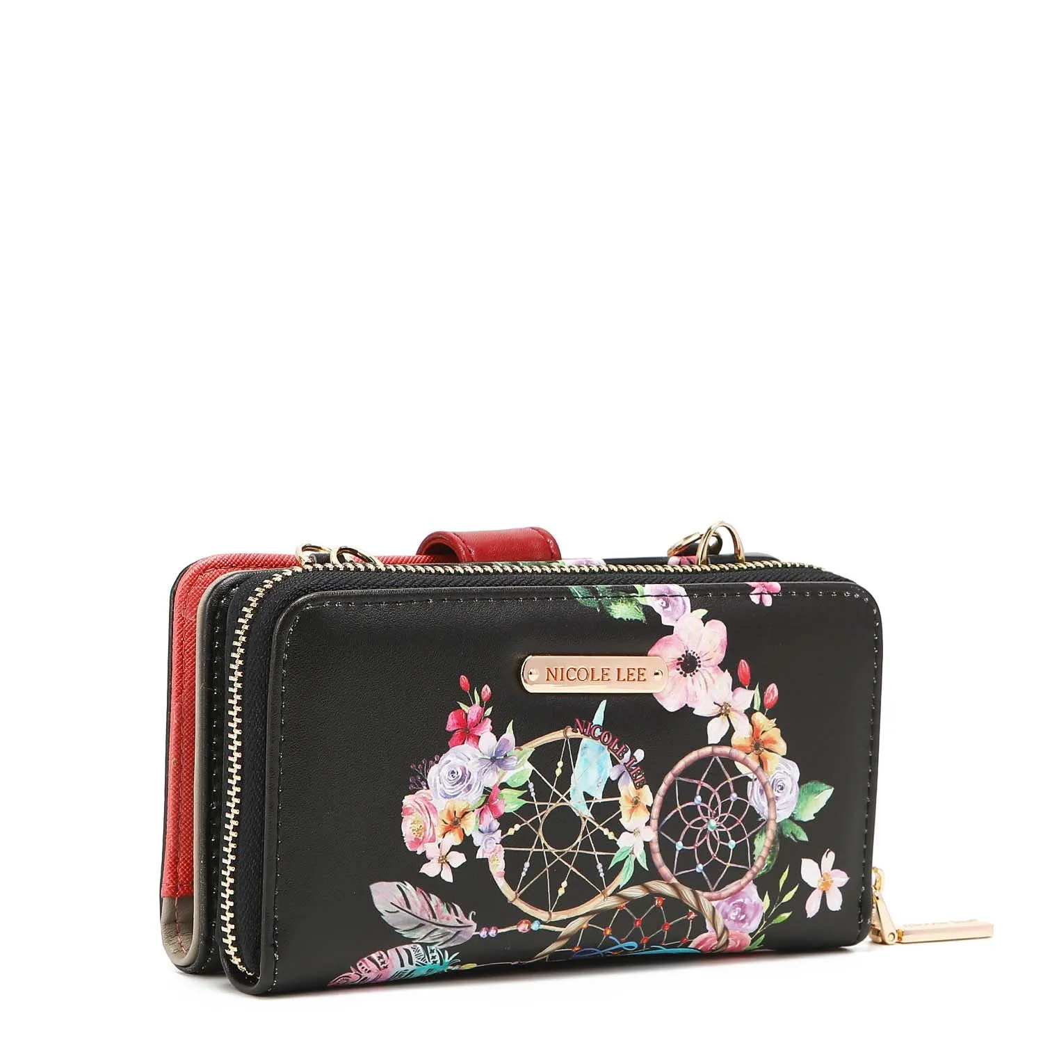 2 PIECE PHONE CASE CROSSBODY WALLET