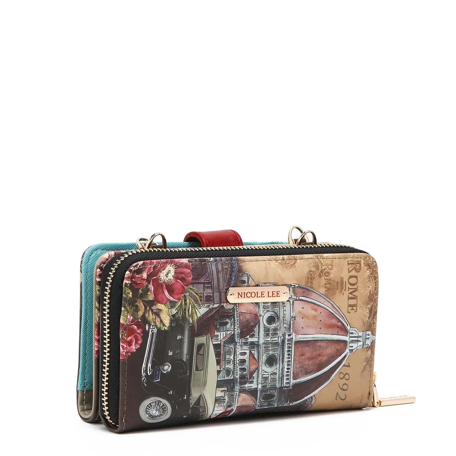 2 PIECE PHONE CASE CROSSBODY WALLET