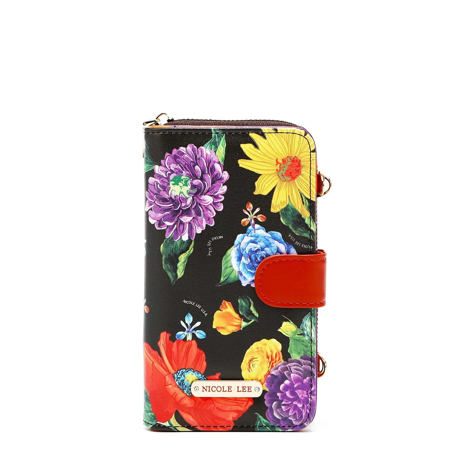 2 PIECE PHONE CASE CROSSBODY WALLET