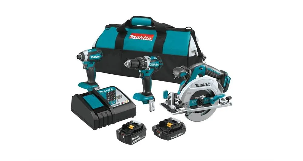 2020 Makita 18V LXT® Brushless 3-Pc. Combo Kit (XT333X1)