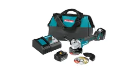 2020 Makita 18V LXT® Brushless 4-1/2" / 5" Cut-Off/Angle Grinder Kit (XAG04T)