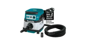 2020 Makita 18V X2 LXT® (36V) Brushless 2.1 Gallon HEPA Filter Dry Dust Extractor (XCV07ZX)