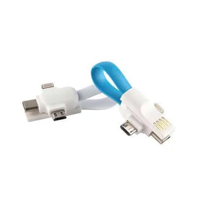 3 in 1 Pocket Charging Cable