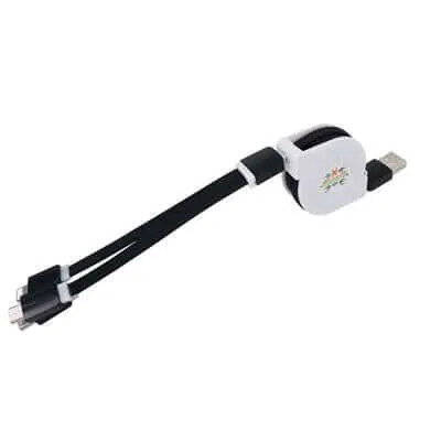 3 in 1 Retractable Cable with Type C