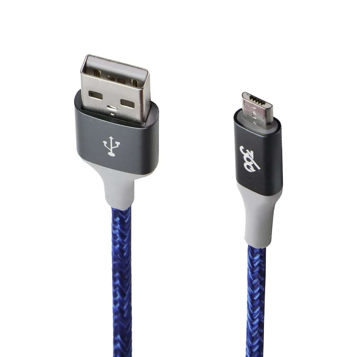 360 Electrical Habitat (4-Ft) Micro-USB to USB-A Charge Cable - Navy Blue