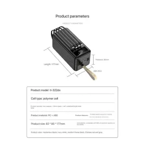 60 000Mah Portable Fast Charging Powerbank Battery Charger