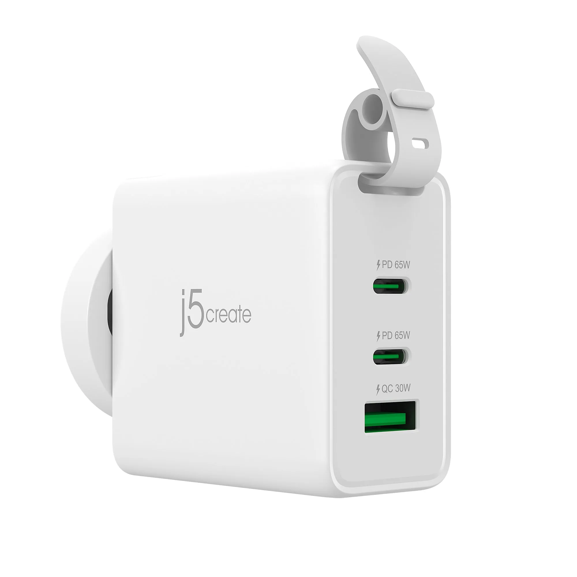 65W Gan Usb-C 3-Port Traveler