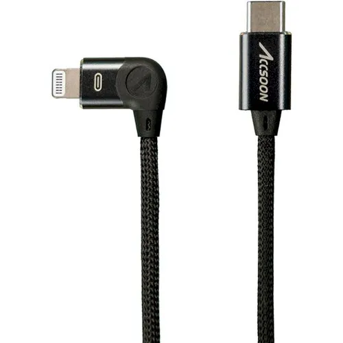 Accsoon XC-UIT02-CL USB-C to Lightning Cable - 11"