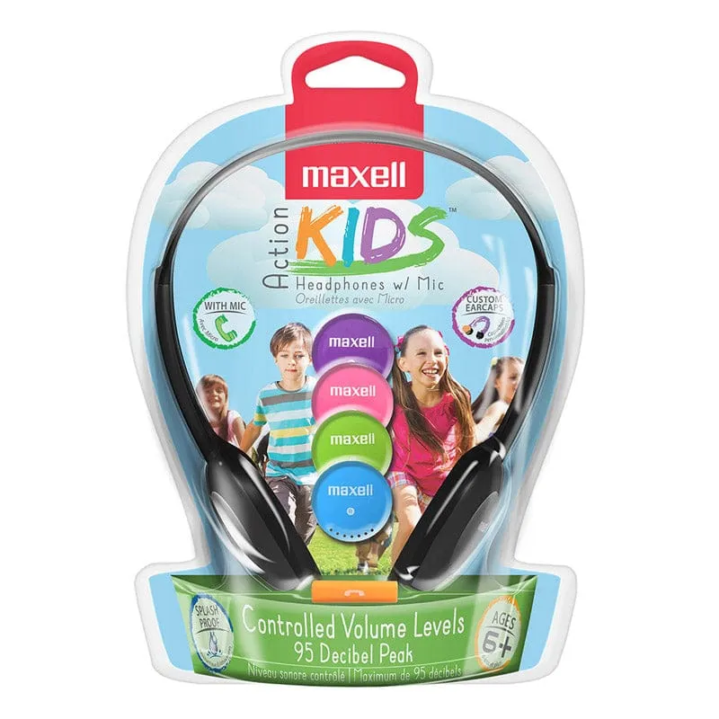 Action Kids Headphones With Mic (Pack of 3)