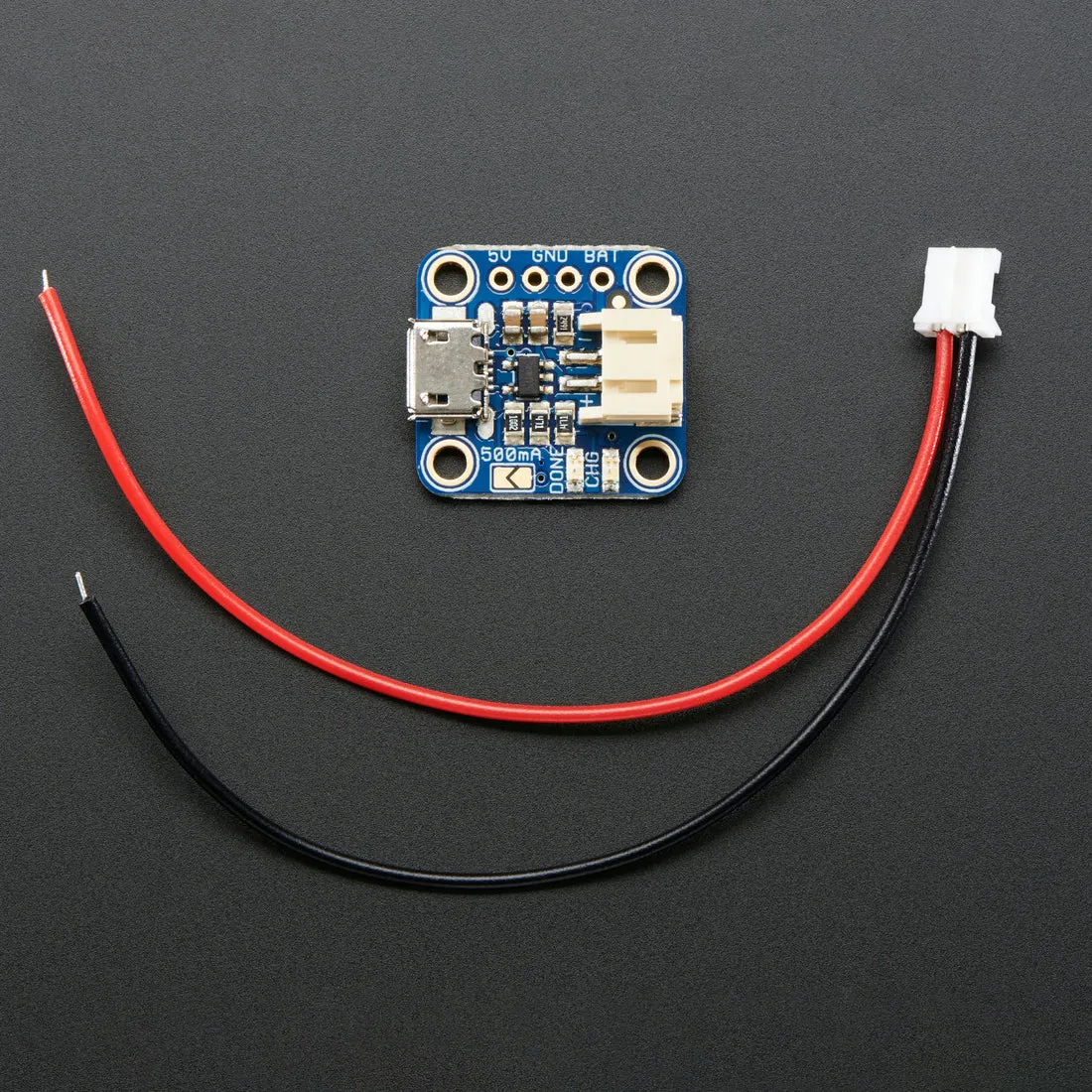 Adafruit Micro Lipo w/MicroUSB Jack - USB LiIon/LiPoly charger