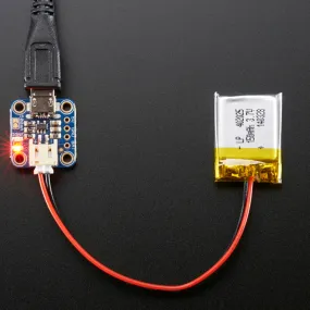 Adafruit Micro Lipo w/MicroUSB Jack - USB LiIon/LiPoly charger