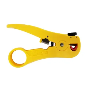 Adjustable Cable Jacket Strip Tool for Networking and Data Cable - CAT3, CAT5e, CAT6, CAT6A, CAT7