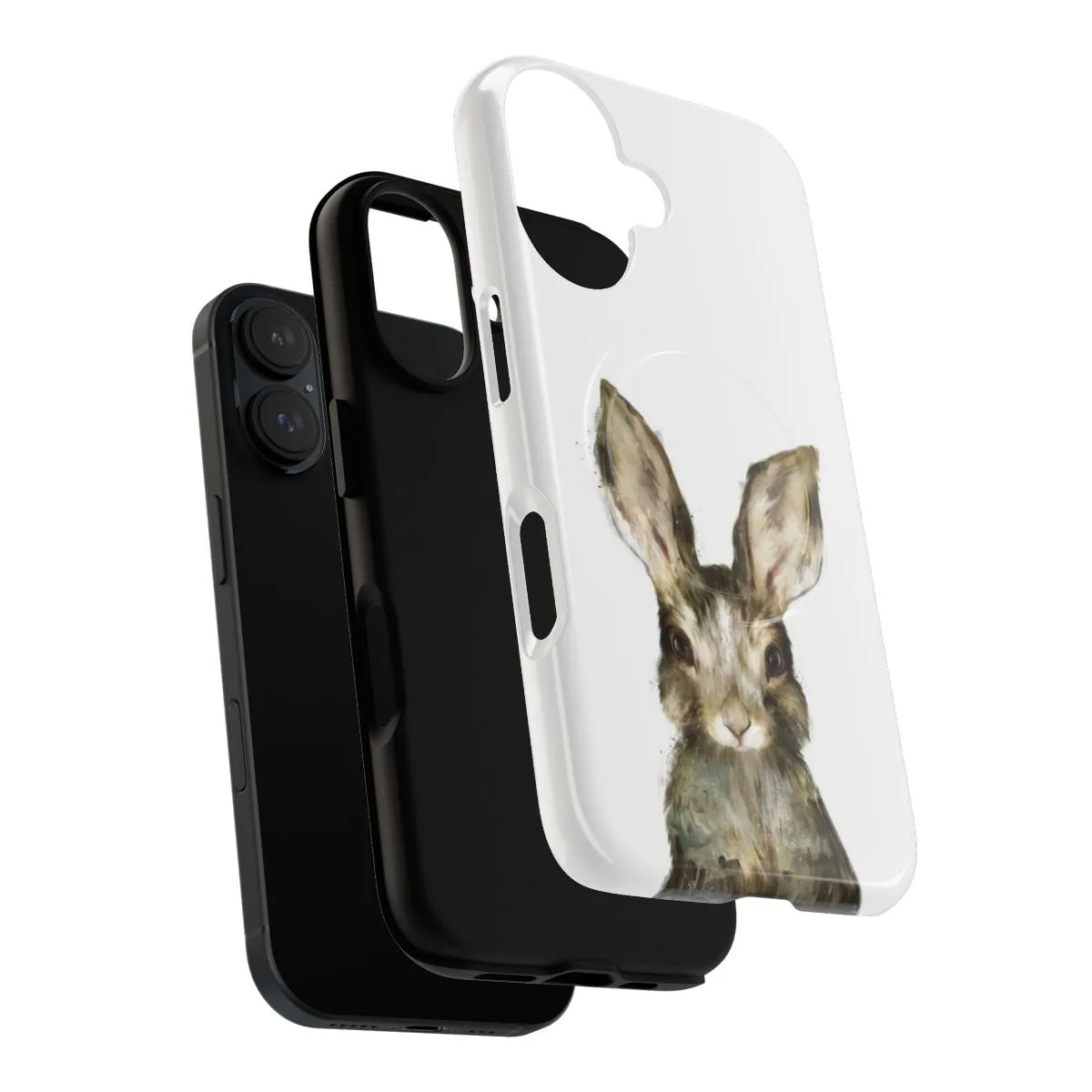 Adorable Bunny Magnetic Tough Phone Cases