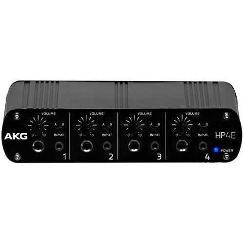 AKG 3450H00010 HP4E 4-Channel Headphone Amplifier