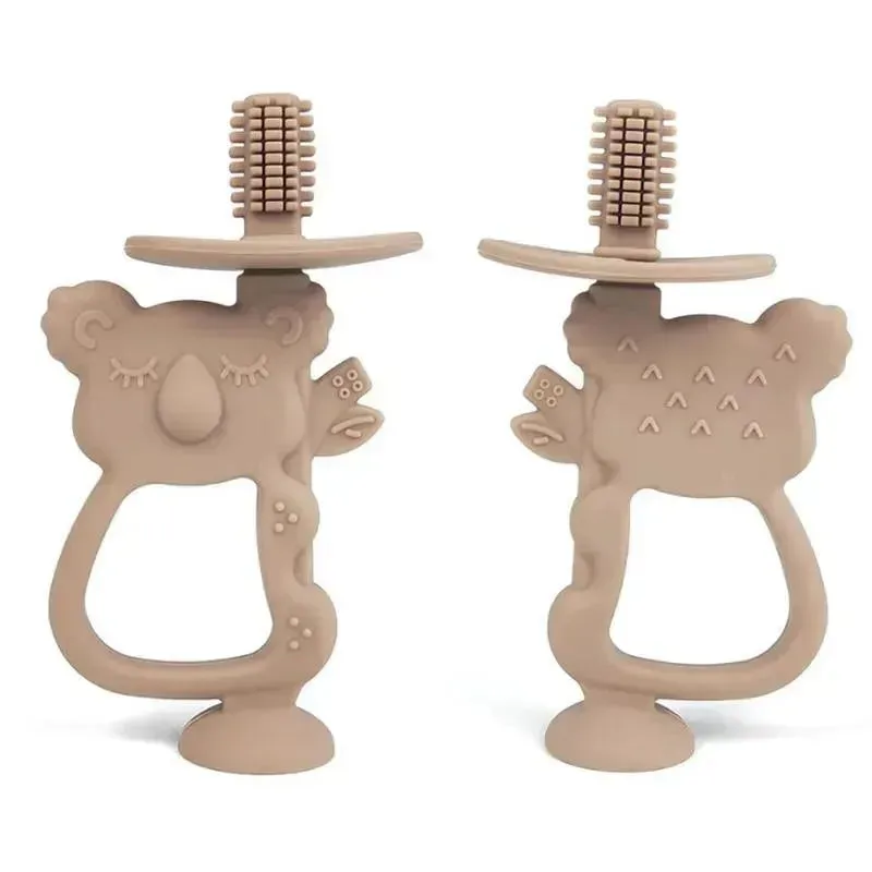 Ali   Oli - Training Toothbrush Oral Care Koala, Taupe