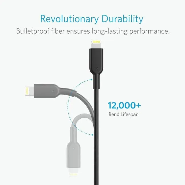 Anker PowerLine II 3ft Lightning Cable