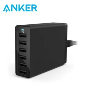 Anker PowerPort 6 Ports 60W With PowerIQ™ Charging Station