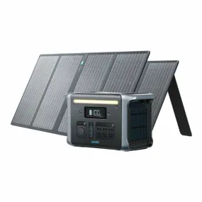 Anker Solar Generator 757 - PowerHouse 1229Wh with 2 x 100W Solar Panels