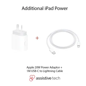 Apple 1M USB-C to Lightning Cable   Apple 20W Power Adapter Bundle