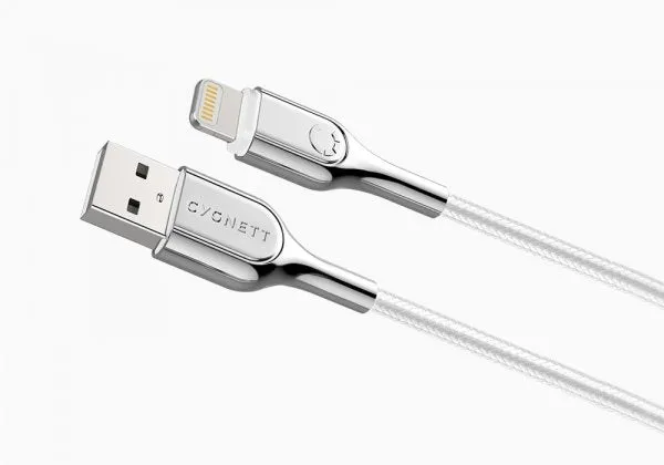 Armoured Lightning To Usb-A Cable 2M -Wh