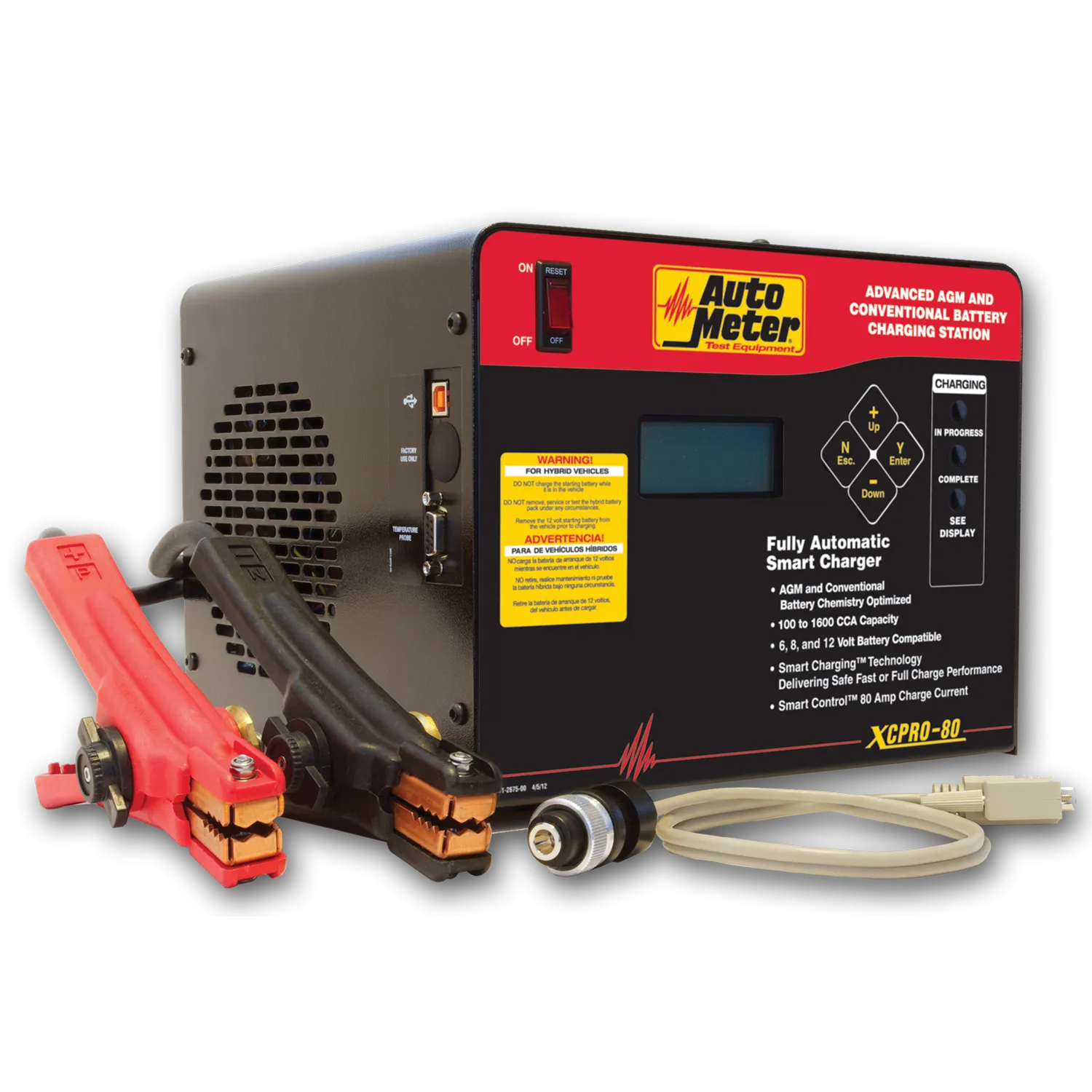 AutoMeter XCPRO-80 XCPRO-80; AGM Optimized Fast Charger