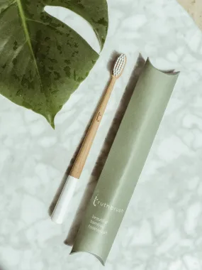 Bamboo Toothbrush - Medium - Cloud White