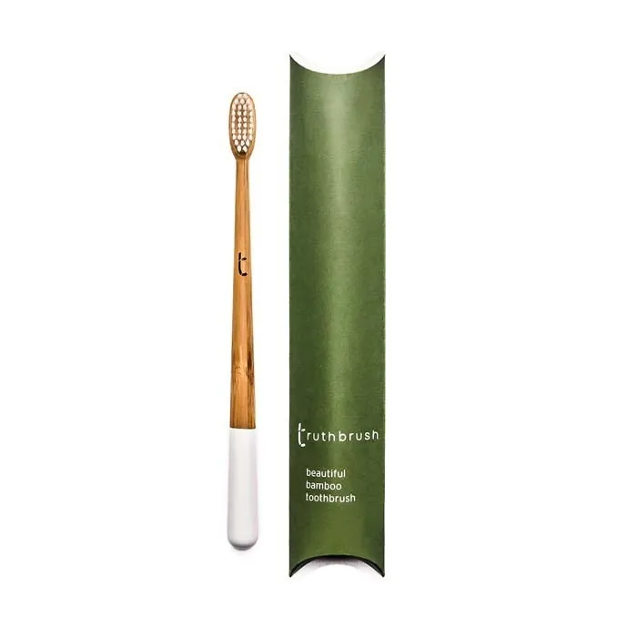 Bamboo Toothbrush - Medium - Cloud White