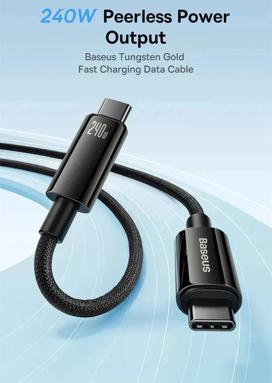 Baseus 240W USB Type-C Data Cable