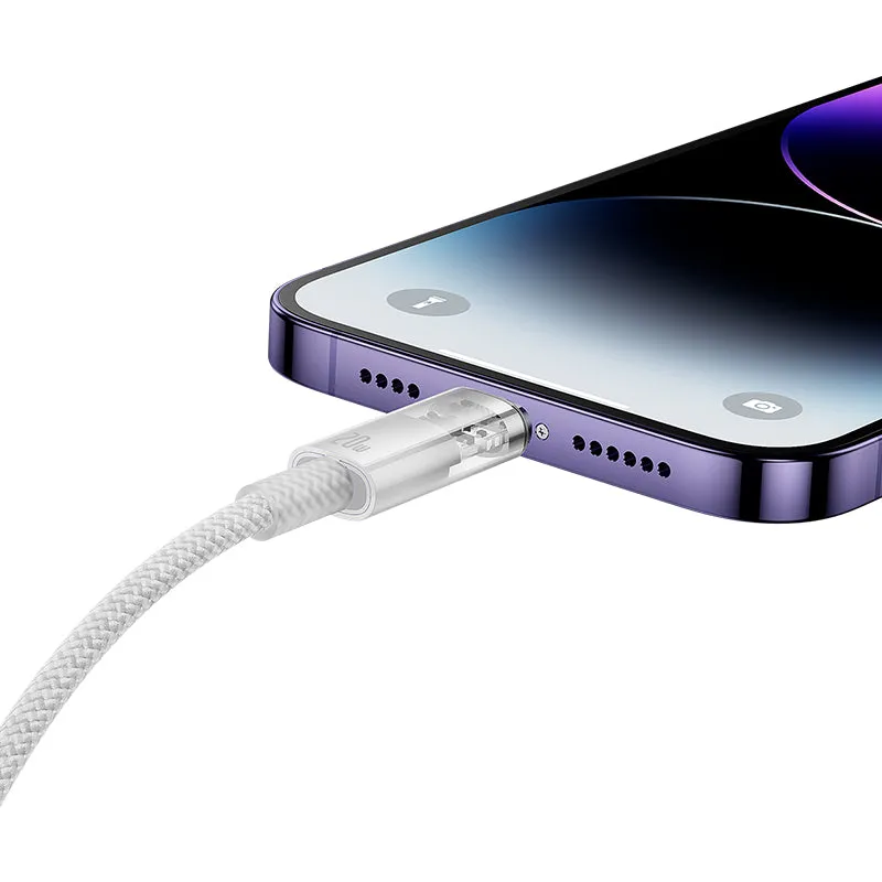 Baseus Explorer Series Fast Charging Cable with Smart Temperature Control Type-C to iP 20W