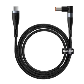 Baseus Zinc Magnetic Series Lenovo Laptop Charging Cable Type C To DC 100W 2M Black SKU-CATXC-Y01