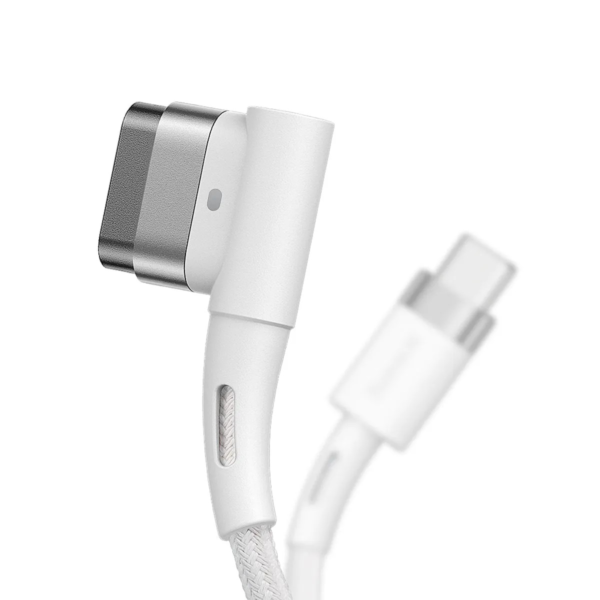 Baseus Zinc Magnetic Series Macbook Laptop Charging Cable C To Macbook 60W 2M White (CATXC-W02)