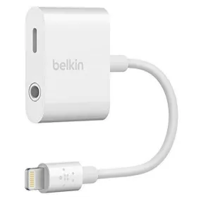 Belkin 3.5 mm Audio   Charge RockStar Headphone Jack Adapter for iPhone X, iPhone 8, iPhone 8 Plus, iPhone 7 and iPhone 7 Plus