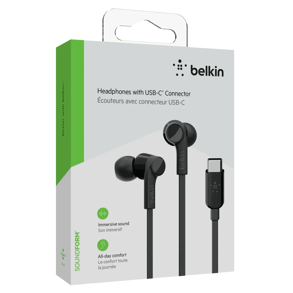 Belkin Soundform USB C In Ear Headphones by Belkin