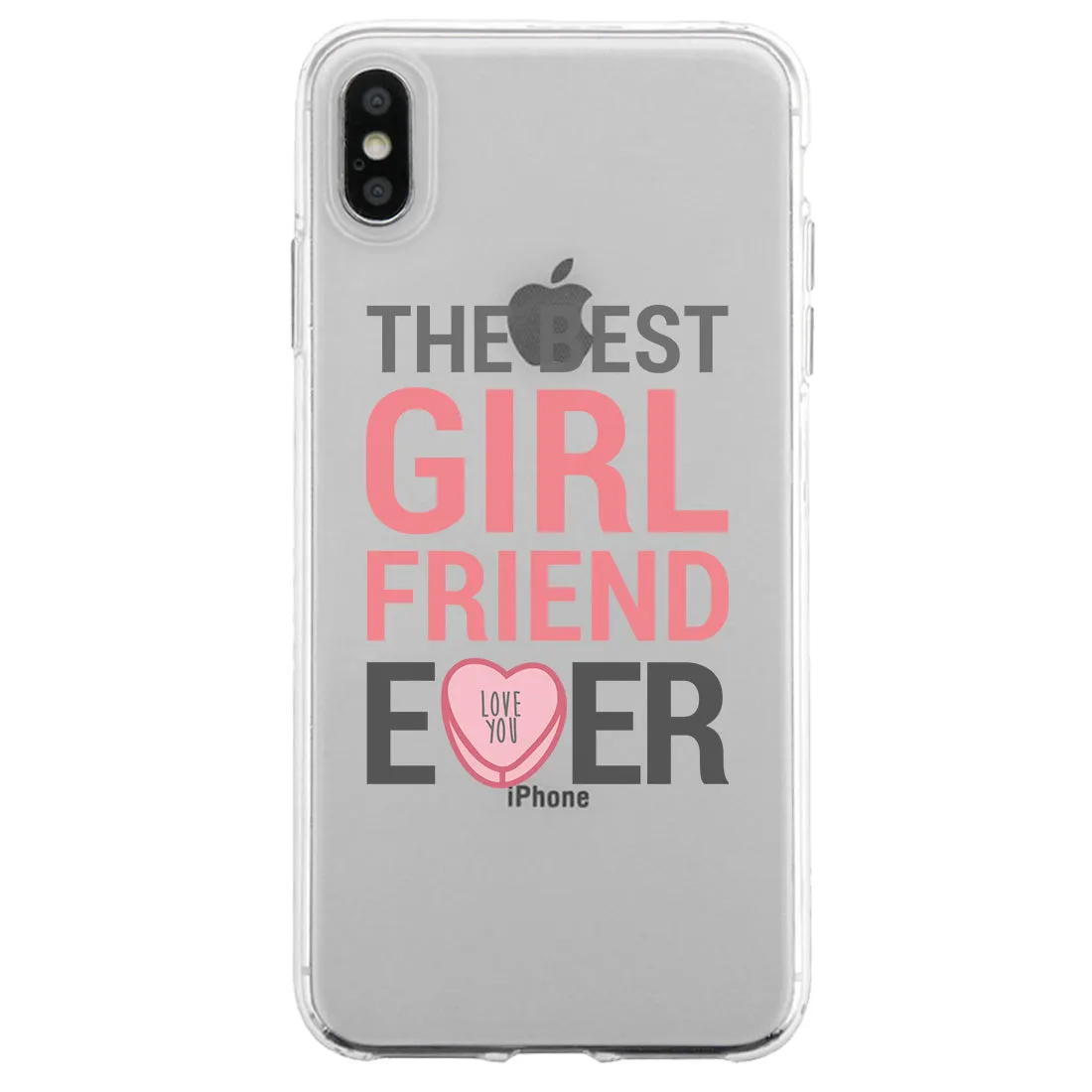 Best BF GF Ever Couple Matching Phone Cases Cute Valentine's Day