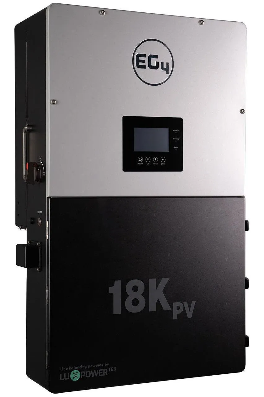 BigBattery | ETHOS Battery EG4-18Kpv Bundle - Indoor & Outdoor Energy System | 12kW Output Total w/ 10.2kWh to 30.7kWh [BNDL-B0004]