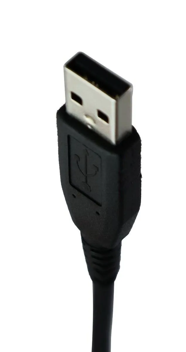 BlackBerry (1.2m/4-Ft) Micro-USB to USB Charge/Sync Cable Black (HDW-62449-002)