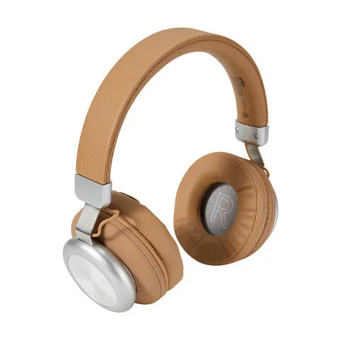 Bluetooth Headphones - Grey/Tan