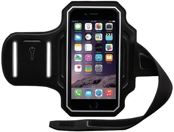 BODY GLOVE 9488001 iPhone 6/6s ENDURANCE Armband (Black/Silver)