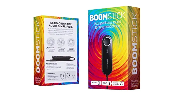 BoomCloud 360 BoomStick In-Line Wired Headphone Audio Enhancer Amp & Signal Processor - Ships Next Day!