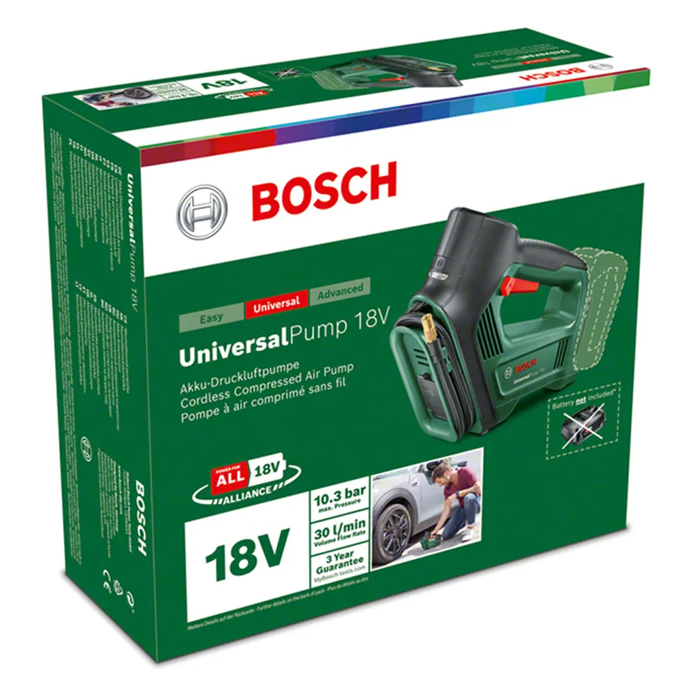 Bosch Universal Pneumatic Pump   Starter Set